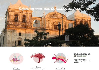 Diseño web para Hostal Malinche León